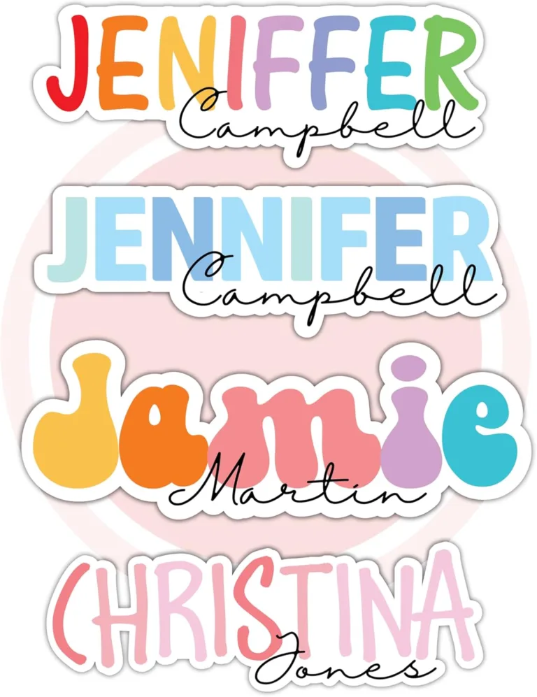 Personalized Name Sticker: Top Features