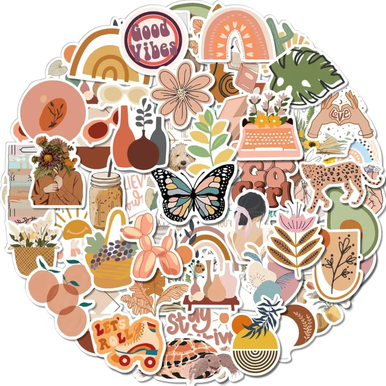 Aesthetic Sticker Packs – Cute and Durable Designs