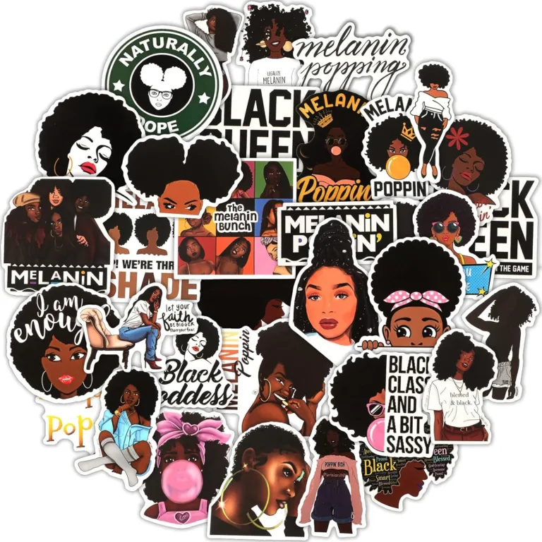 Melanin Stickers Review – Stylish & Trendy Stickers for You