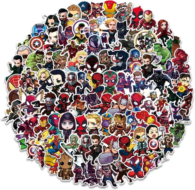 Top Superhero Stickers for Teens