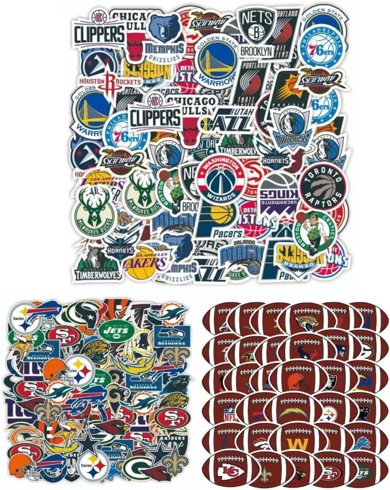 Fun and Durable Football Rugby Stickers