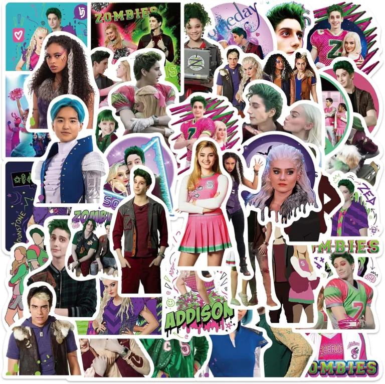 Fun and Durable Zombies 3 Sticker Pack