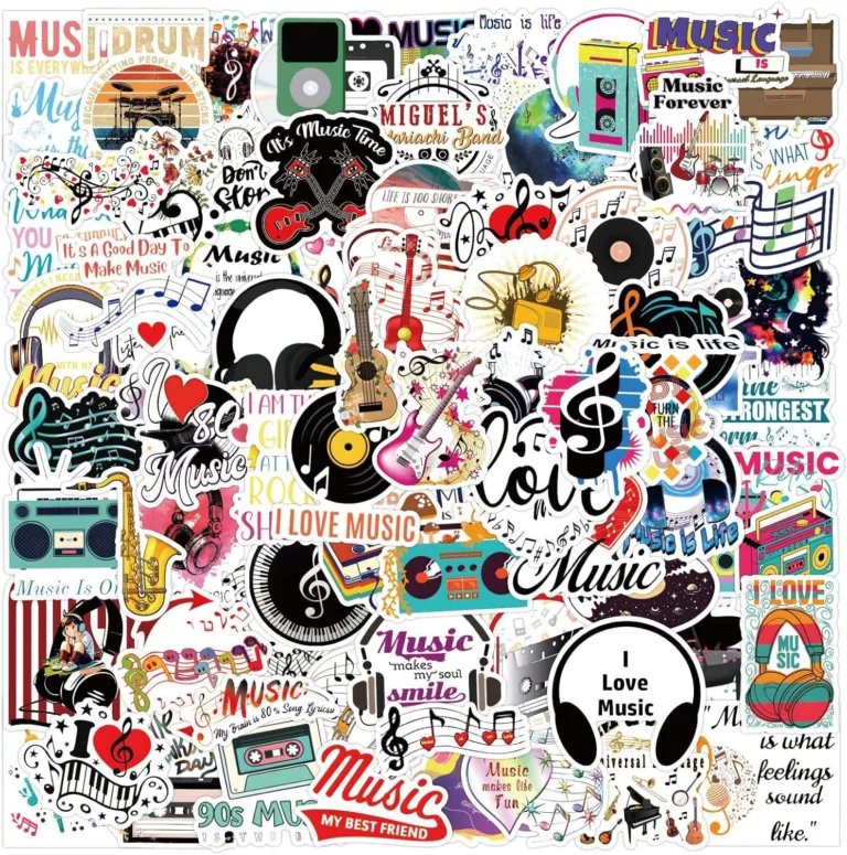 Fun Music Stickers for Everyone