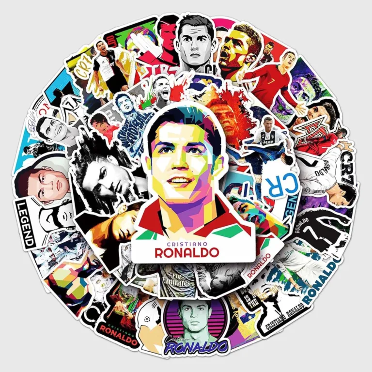 Ronaldo Soccer Stickers: Perfect for Fans