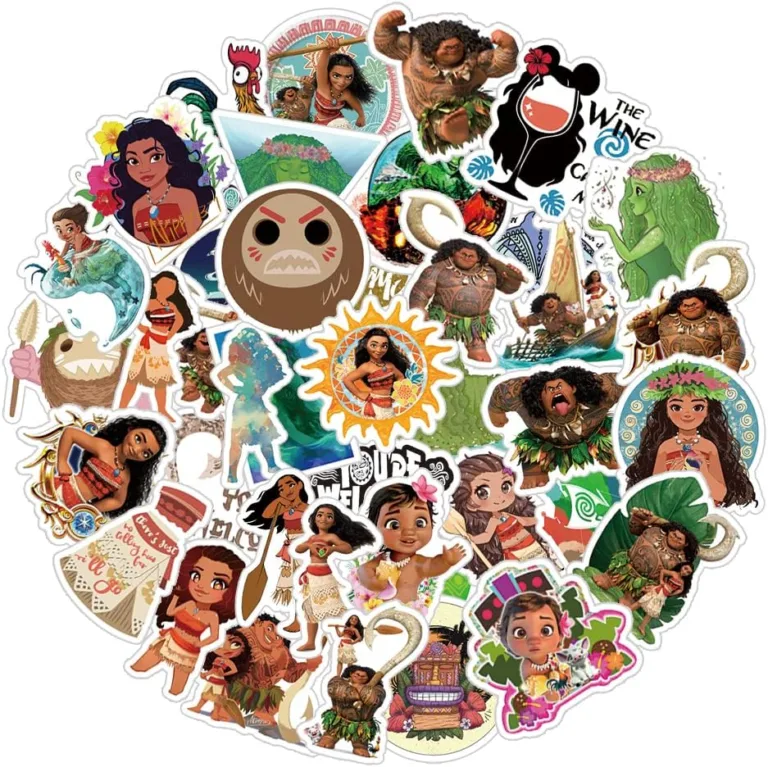 Fun Moana Stickers for All Ages
