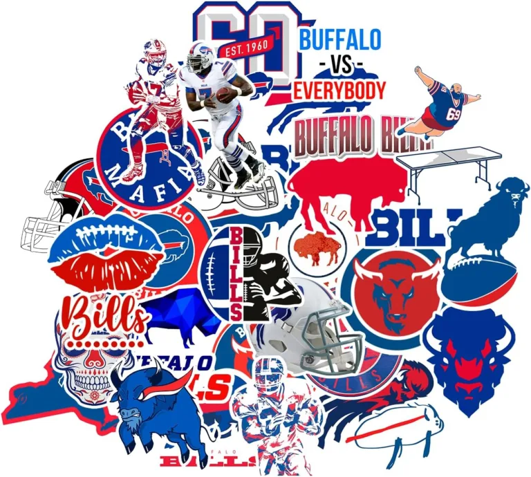 Awesome American Football Buffalo Stickers