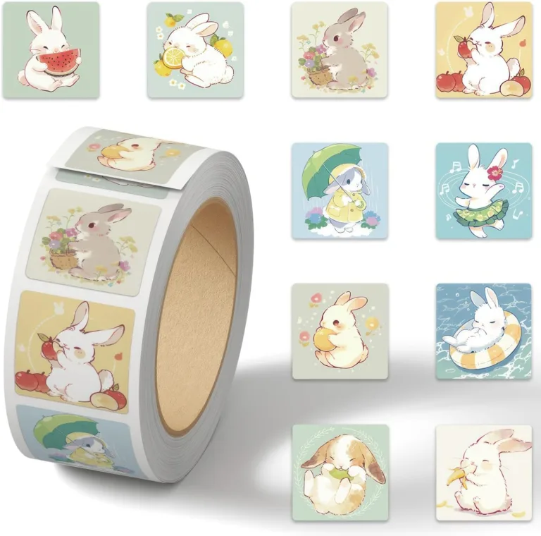 Cute Rabbit Stickers: Fun and Adorable