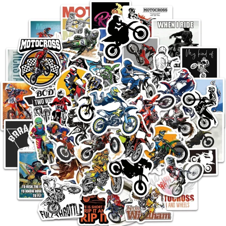 Fun and Durable Motocross Stickers