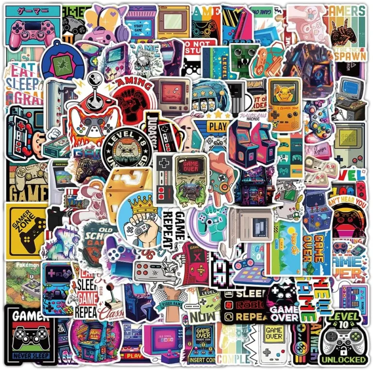 Cool Video Game Stickers for All Ages