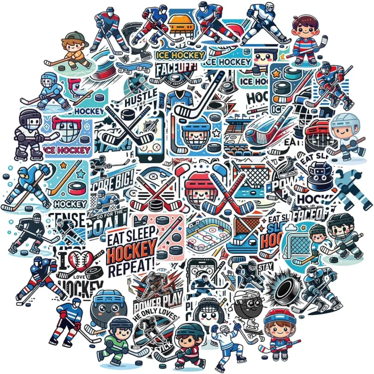Cool Hockey Stickers for Kids
