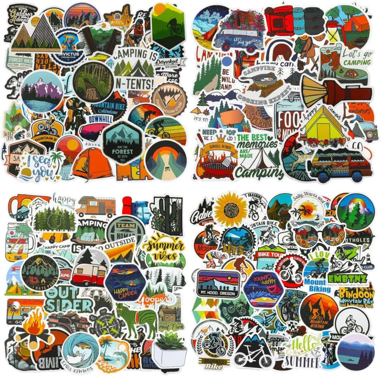 Fun and Durable Wilderness Nature Stickers