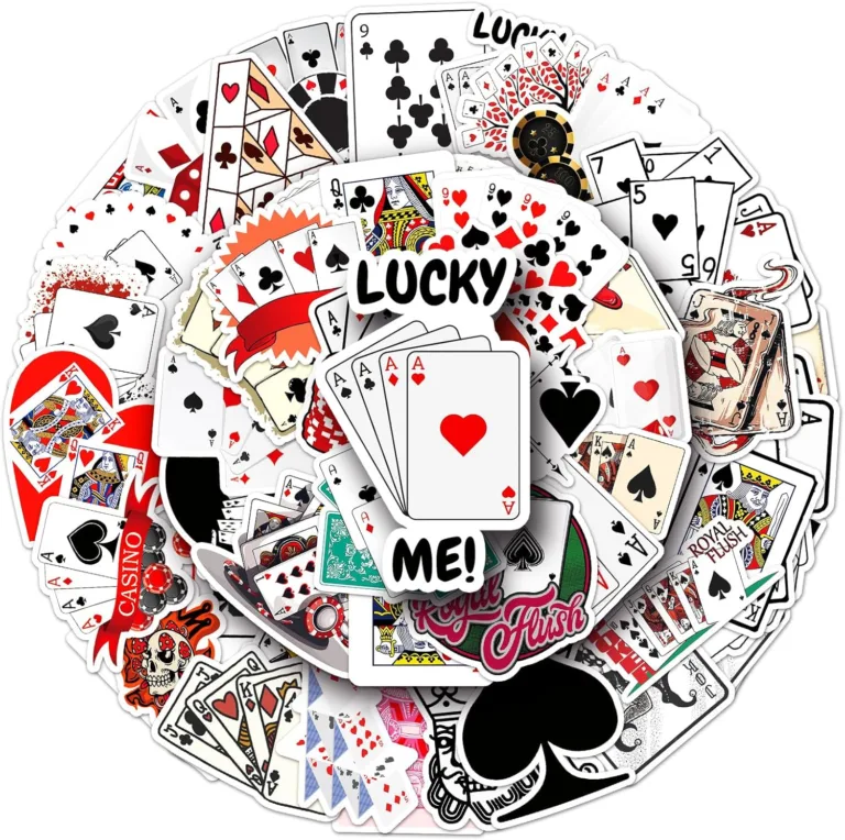 Card Suites Poker Stickers Review